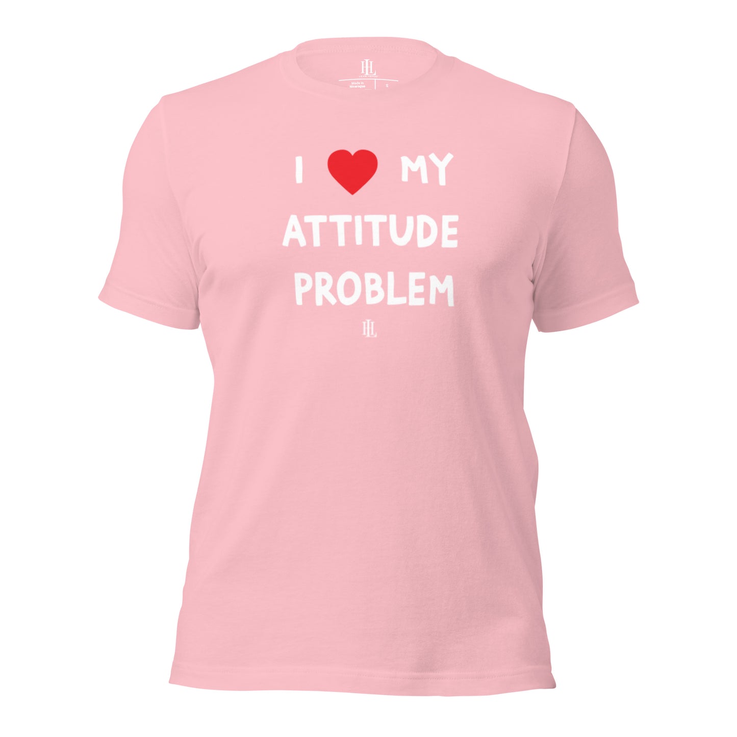 i heart my attitude problem unisex staple t-shirt
