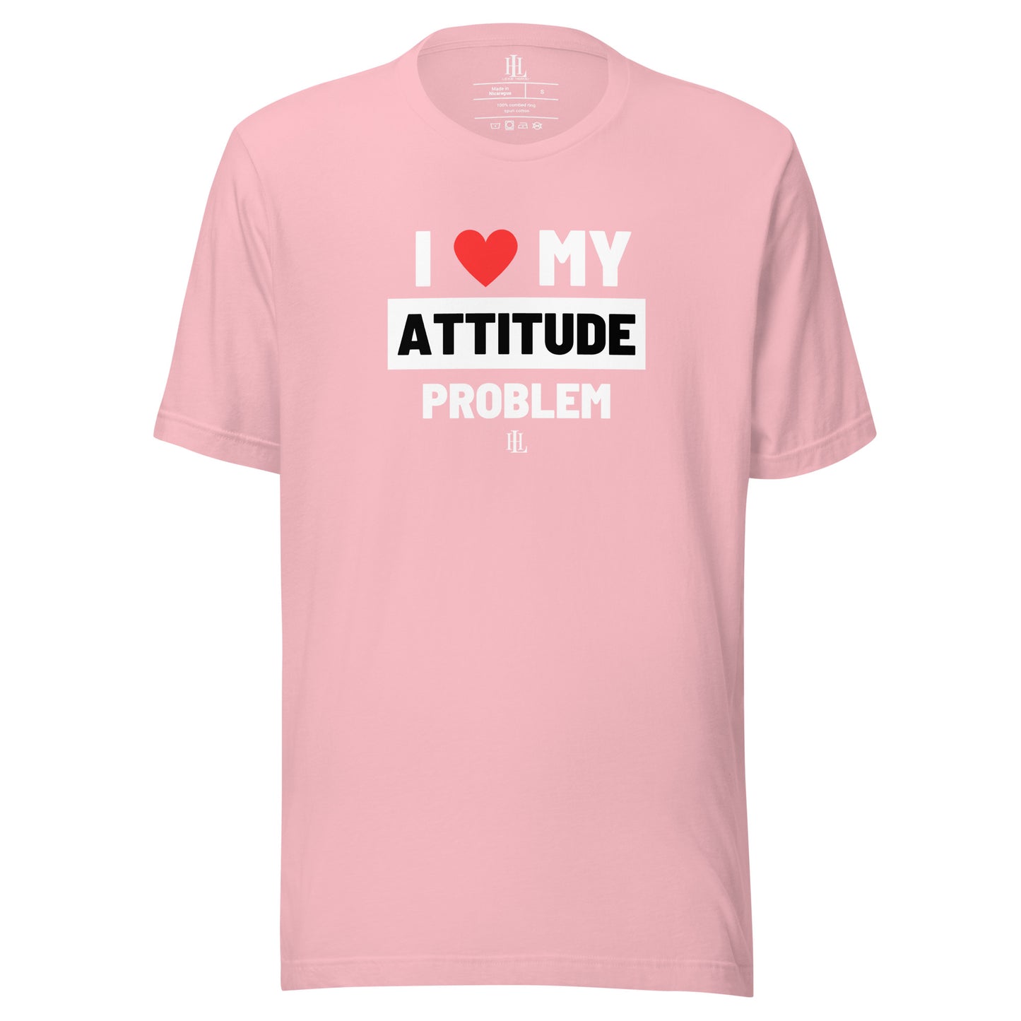 i heart my attitude problem - block unisex t-shirt